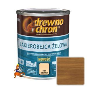 LAKIEROBEJCA ŻELOWA KOLOR DĄB ANTYCZNY PRZEZNACZONA DO DEKORACYJNEGO MALOWANIA PRZEDMIOTÓW DREWNIANYCH 0,8L FIRMY DREWNOCHRON