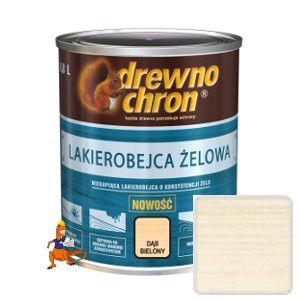 LAKIEROBEJCA ŻELOWA KOLOR DĄB BIELONY PRZEZNACZONA DO DEKORACYJNEGO MALOWANIA PRZEDMIOTÓW DREWNIANYCH 0,8L FIRMY DREWNOCHRON