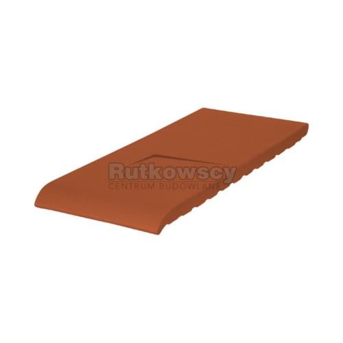 Parapet ceramiczny zewnętrzny KLINKIER PRZYSUCHA rubinowa czerwieŃ (01) 15x12x1,5 cm