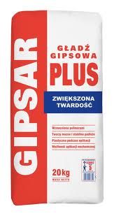 GIPSAR - PLUS biała gładż