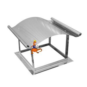 DASZEK KOMINOWY NAPOLEON KS KWASOODPORNY 500x600 MM KOMINUS