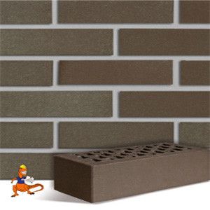 CEGŁA KLINKIEROWA SZCZELINOWA PERTH BRĄZOWA GŁADKA NF50 240x115x71 MM FIRMY ROBEN