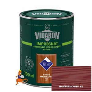 IMPREGNAT OCHRONNO-DEKORACYJNY DO DREWNA KOLOR MAHOŃ SZLACHETNY 700ML FIRMY VIDARON