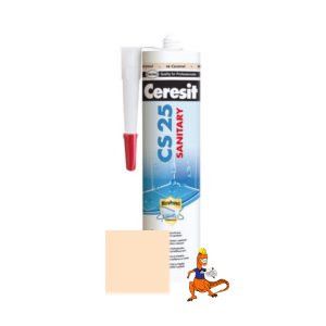 CERESIT SILIKON SANITARNY KOLOR CREAM 280 ML
