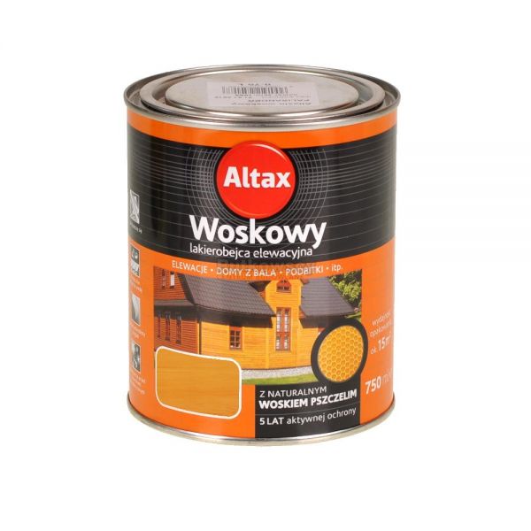 Lakierobejca elewacyjna ALTAX Woskowy sosna 750 ml