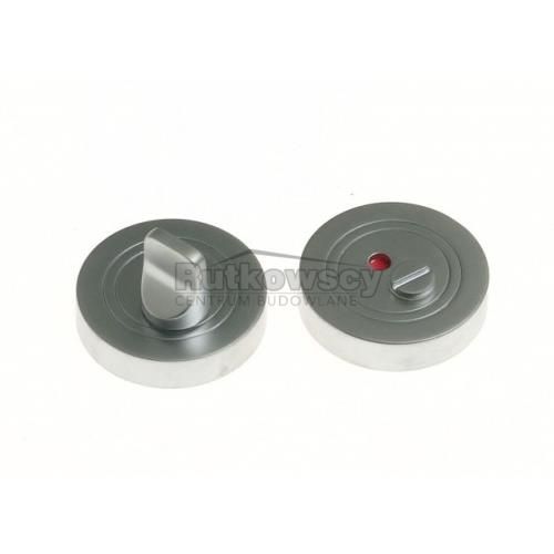 Rozeta drzwiowa okrągła GAMET wc (04-chrom)