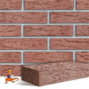 CEGŁA KLINKIEROWA PEŁNA VICTORIA ŚLĘŻA CZERWONA VNF56 240x115x71 MM FIRMY ROBEN