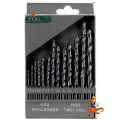 WIERTŁA DO METALU S HSS KOMPLET FI 2,0 - 8,0  13-ELEMENTÓW  FIRMA STALCO (S-22203)