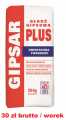 GIPSAR PLUS 20 kg Biała gładź giupsowa