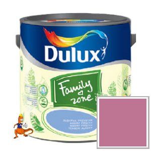 FARBA FAMILY ZONE LATEKSOWA DO ŚCIAN I SUFITÓW KOLOR KWIAT FUKSJI 2,5L FIRMY DULUX