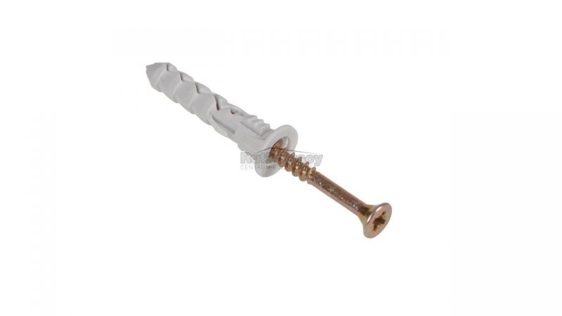 Kołek rozporowy 6x30 mm z wkrętem 3,5x30 mm wgłębienie krzyżowe