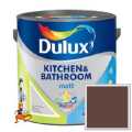 FARBA KUCHNIA I ŁAZIENKA LATEKSOWA DO ŚCIAN I SUFITÓW MATOWA KOLOR GORZKA CZEKOLADA 2,5L FIRMY DULUX