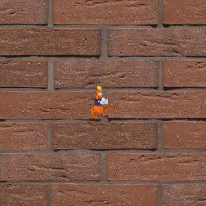 CEGŁA KLINKIEROWA PERFOROWANA KOLOR MARS RF 250x120x65 MM FIRMY CRH KLINKIER