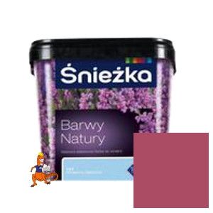 FARBA LATEKSOWA BARWY NATURY Z DODATKIEM TEFLON KOLOR WRZOSOWA DOLINA 5L FIRMY ŚNIEŻKA 