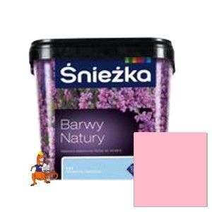 FARBA LATEKSOWA BARWY NATURY Z DODATKIEM TEFLON KOLOR RÓŻANA ALTANKA 5L FIRMY ŚNIEŻKA 
