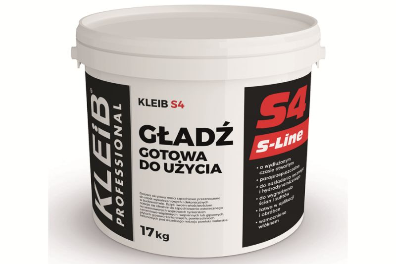 GŁADŹ S4 KLEIB MASA SZPACHLOWA 17KG