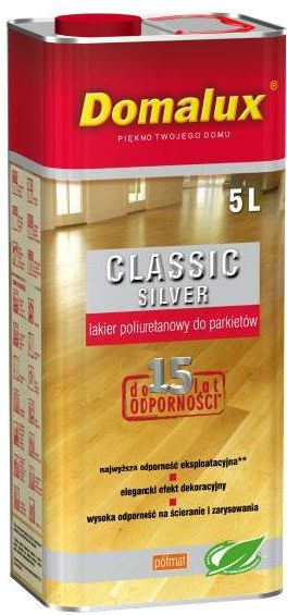 Lakier do parkietu domalux silver 5 litrów