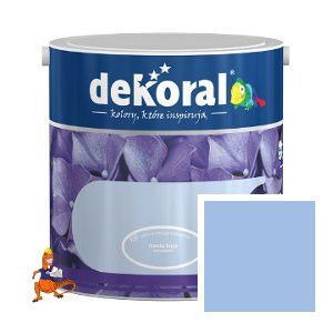 FARBA AKRYLIT W KOLOR MORSKA BRYZA LATEKSOWA ODPORNA NA SZOROWANIE 5L FIRMY DEKORAL