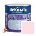 FARBA AKRYLIT W KOLOR BAJKOWY RÓŻ LATEKSOWA ODPORNA NA SZOROWANIE 5L FIRMY DEKORAL