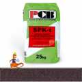 PCB SPOINA Z TRASEM DO PŁYTEK KLINKIEROWYCH DO SPOINOWANIA W ZAKRESIE 4-16 MM SPK-T 25KG BRĄZOWA