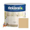 FARBA AKRYLIT W KOLOR BURZA PIASKOWA LATEKSOWA ODPORNA NA SZOROWANIE 2,5L FIRMY DEKORAL