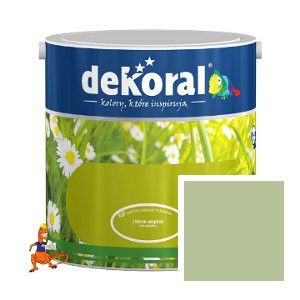 FARBA AKRYLIT W KOLOR MIĘTOWA HERBATA LATEKSOWA ODPORNA NA SZOROWANIE 2,5L FIRMY DEKORAL