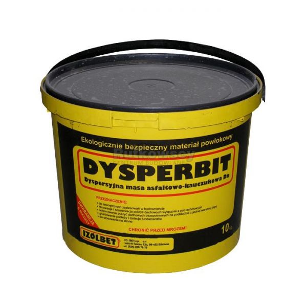 Masa asfaltowo-kauczukowa IZOLBET Dysperbit 10 kg