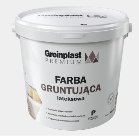 Farba Gruntująca Greinplast Premium Biała 10l