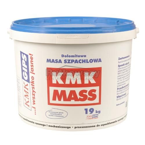 Gotowa gładź szpachlowa KMK MASS 19 kg