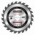 Piła tarczowa widiowa KREATOR O 185x30 mm 24 zębów
