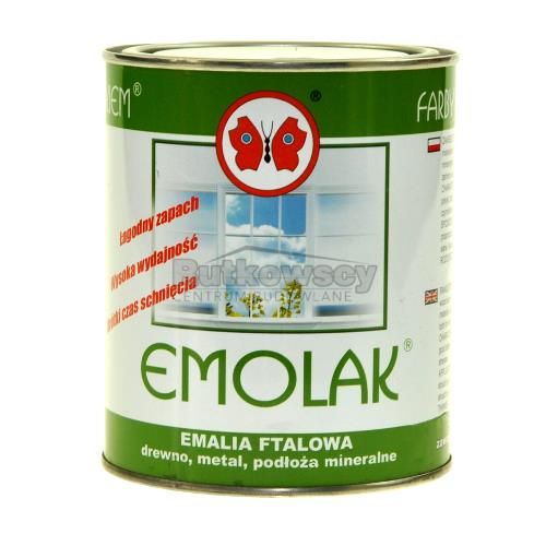 Emalia ftalowa Hajduki Emolak 0,8l biała mat