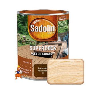 SADOLIN SUPERDECK OLEJ DO TARASÓW KOLOR BEZBARWNY 2,5L