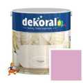 FARBA AKRYLIT W KOLOR RÓŻANY KWARC LATEKSOWA ODPORNA NA SZOROWANIE 5L FIRMY DEKORAL 