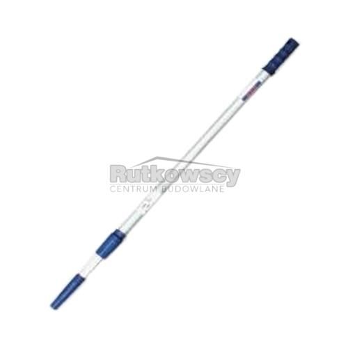 Kij teleskopowy INTER-S metalowy z gwintem 1,5-3 m