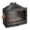 WKŁAD KOMINKOWY UNIFLAM 700 SELENIC LEWA BOCZNA SZYBA REF.601-723  O MOCY 14 kW FIRMY UNIFLAM