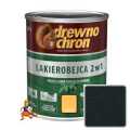 LAKIEROBEJCA 2w1 KOLOR HEBAN AKRYLOWA PRZEŚWITUJĄCA LAKIEROBEJCA DO DEKORACYJNO-OCHRONNEGO MALOWANIA DREWNA 0,2L FIRMY DREWNOCHRON