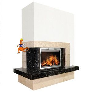 OBUDOWA LINAR DARK (WERSJA POD WKŁAD UNIFLAM 700 SELENIC Z BOCZNĄ SZYBĄ) PARKANEX